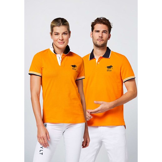 Polo Sylt Koszulka polo w kolorze pomarańczowym ze sklepu Limango Polska w kategorii Bluzki damskie - zdjęcie 183968458