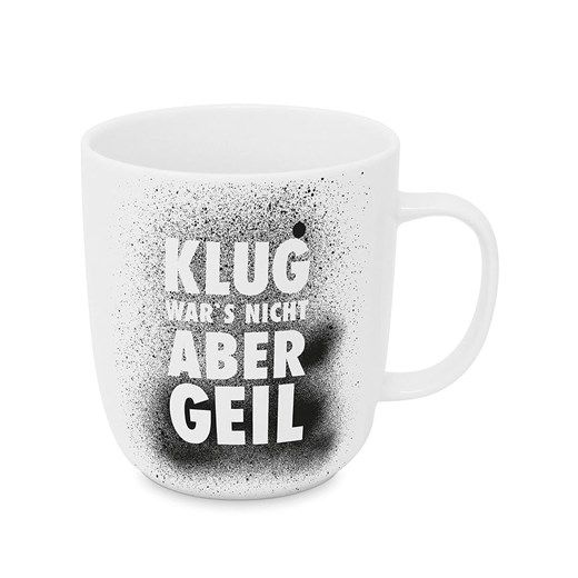 Design@Home Kubek jumbo w kolorze białym - 400 ml ze sklepu Limango Polska w kategorii Kubki - zdjęcie 183968479