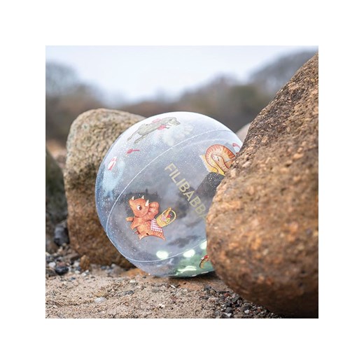 Filibabba Piłka &quot;Alfie - Dino Beach Confetti&quot; ze wzorem Filibabba onesize promocyjna cena Limango Polska
