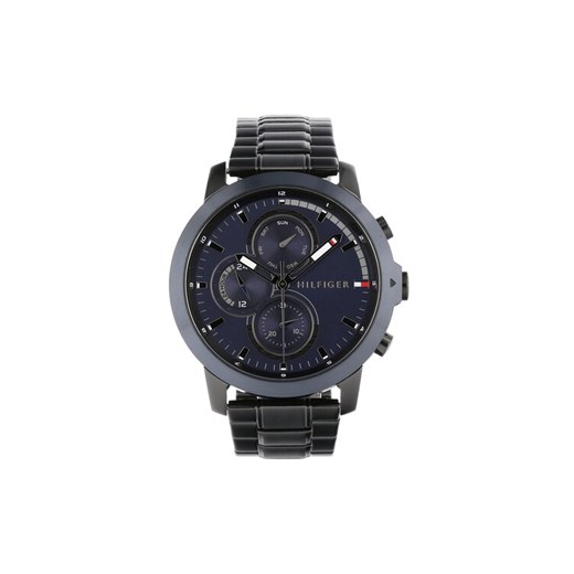 Zegarek Tommy Hilfiger Jameson 1792049 Czarny ze sklepu eobuwie.pl w kategorii Zegarki - zdjęcie 183969417