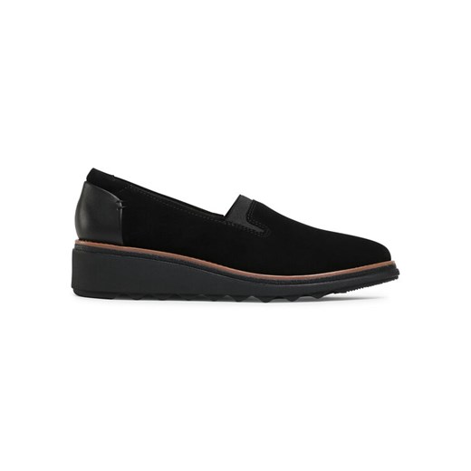 Półbuty Clarks Sharon Dolly 261558194 Czarny Clarks 39 eobuwie.pl