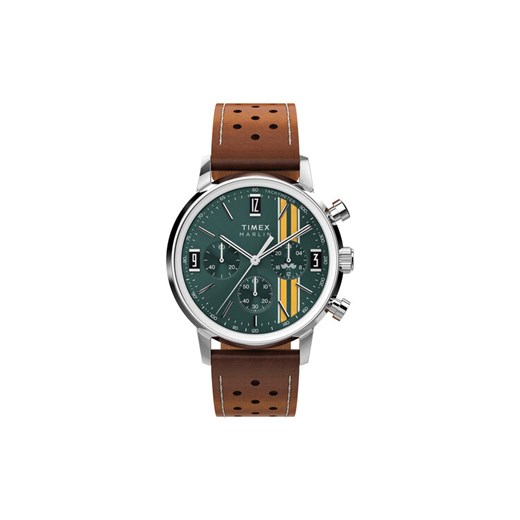 Zegarek Timex Marlin® Chronograph TW2W99100 Srebrny ze sklepu eobuwie.pl w kategorii Zegarki - zdjęcie 183969535
