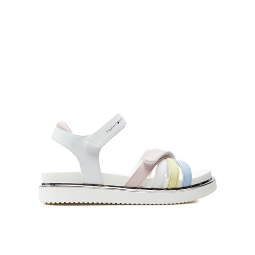 Sandały Tommy Hilfiger Velcro Sandal T3A2-33241-0326 S Kolorowy ze sklepu eobuwie.pl w kategorii Sandały dziecięce - zdjęcie 183969545