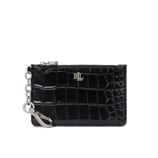 Etui na karty kredytowe LAUREN RALPH LAUREN 432951705003 Czarny ze sklepu eobuwie.pl w kategorii Portfele męskie - zdjęcie 183969587