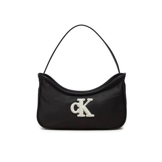 Torebka Calvin Klein Jeans Teddy Ck IU0IU00684 Czarny ze sklepu eobuwie.pl w kategorii Torebki damskie - zdjęcie 183969675