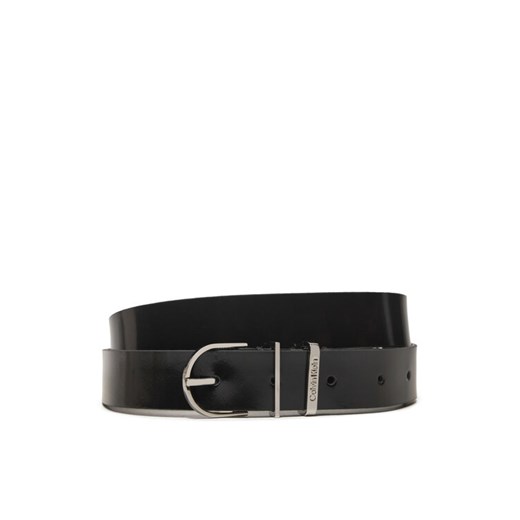 Pasek Damski Calvin Klein K60K612385 Czarny ze sklepu eobuwie.pl w kategorii Paski damskie - zdjęcie 183969738