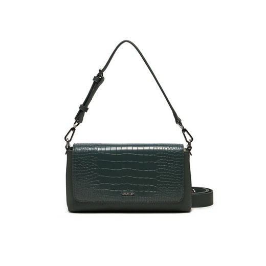 Torebka Calvin Klein Ck Must Shoulder Bag_Croco K60K612111 Zielony ze sklepu eobuwie.pl w kategorii Kopertówki - zdjęcie 183969899