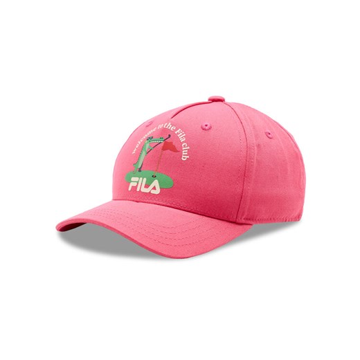 Czapka z daszkiem Fila Bhilai Club Kid 5 Panel Cap FCK0013 Różowy Fila 00 eobuwie.pl