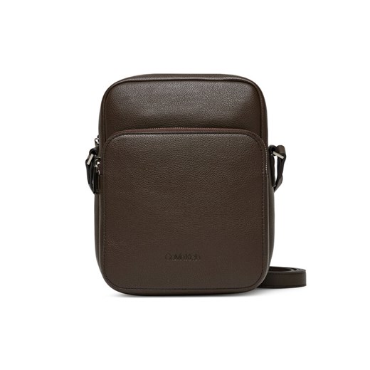 Saszetka Calvin Klein Micro Pebble Crossbody S LV04D3076G Brązowy ze sklepu eobuwie.pl w kategorii Saszetki - zdjęcie 183970125