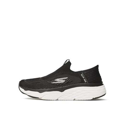 Buty do biegania Skechers Max Cushioning Elite 220389/BKW Czarny ze sklepu eobuwie.pl w kategorii Buty sportowe męskie - zdjęcie 183970167