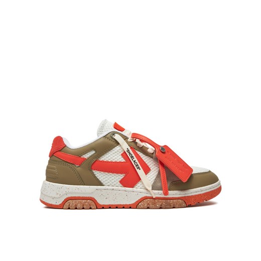Sneakersy Off-White OMIA243S23LEA0015622 Écru ze sklepu eobuwie.pl w kategorii Buty sportowe męskie - zdjęcie 183970238