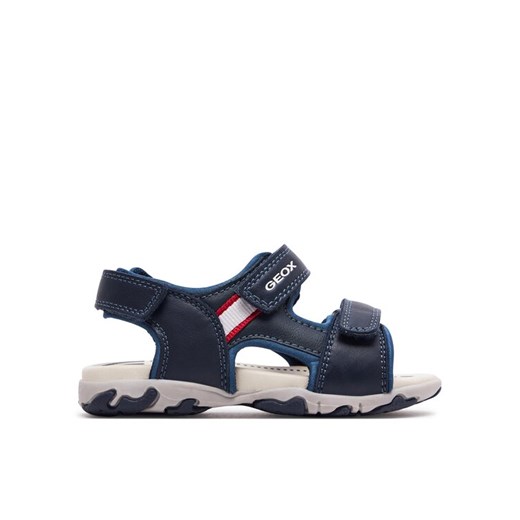 Sandały Geox B Sandal Flaffee Boy B4559A 08515 C4002 S Granatowy ze sklepu eobuwie.pl w kategorii Sandały dziecięce - zdjęcie 183970305