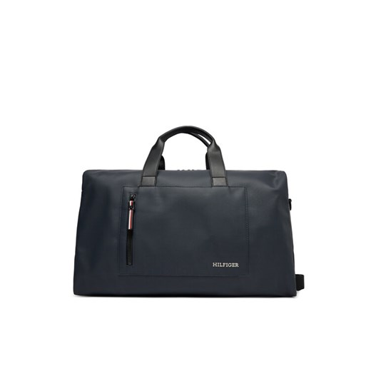 Torba Tommy Hilfiger Th Pique Duffle AM0AM11779 Granatowy Tommy Hilfiger 00 eobuwie.pl