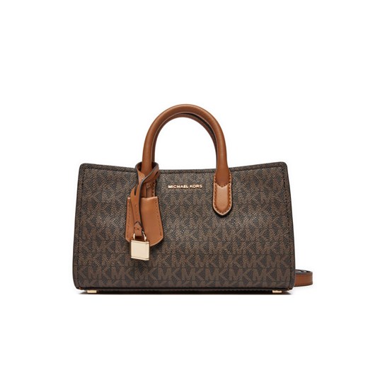 Torebka MICHAEL Michael Kors Scarlett XS 32F4GETC0B Brązowy ze sklepu eobuwie.pl w kategorii Torebki damskie - zdjęcie 183970338