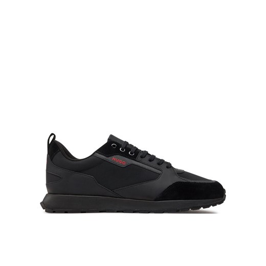 Sneakersy Hugo Icelin Runn Nypu A N 50498329 Czarny ze sklepu eobuwie.pl w kategorii Buty sportowe męskie - zdjęcie 183970368