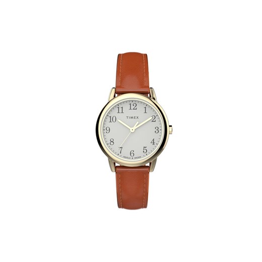 Zegarek Timex Easy Reader Classic TW2W32600 Brązowy ze sklepu eobuwie.pl w kategorii Zegarki - zdjęcie 183970445
