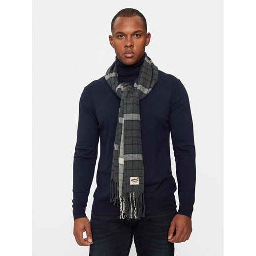 Szalik Jack&Jones Clint 12267269 Szary ze sklepu eobuwie.pl w kategorii Szaliki i chusty damskie - zdjęcie 183970465