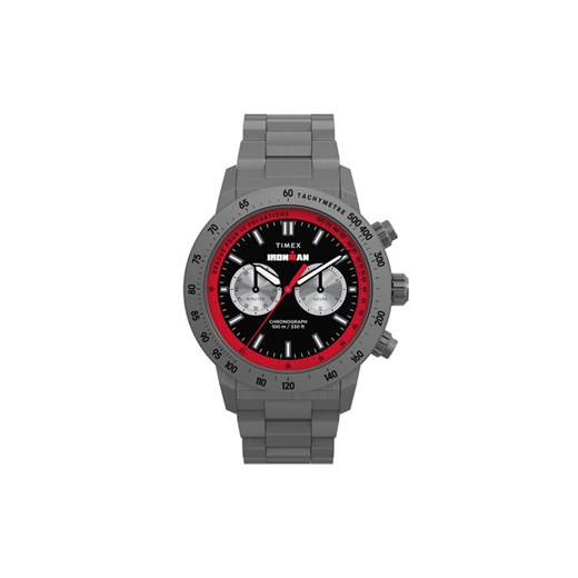 Zegarek Timex Ironman® Challenger Chronograph TW2Y02000 Czarny ze sklepu eobuwie.pl w kategorii Zegarki - zdjęcie 183970648