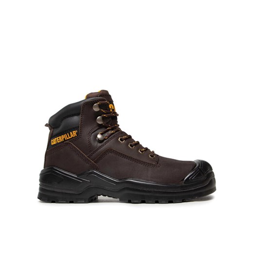 Trapery CATerpillar Striver Bump St S3 P725098 Brązowy ze sklepu eobuwie.pl w kategorii Buty zimowe męskie - zdjęcie 183970658