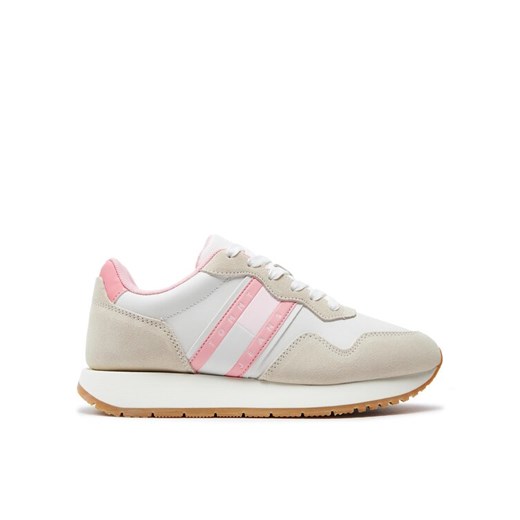 Sneakersy Tommy Jeans Tjw Eva Runner Mat Mix Ess EN0EN02510 Różowy ze sklepu eobuwie.pl w kategorii Buty sportowe damskie - zdjęcie 183970676