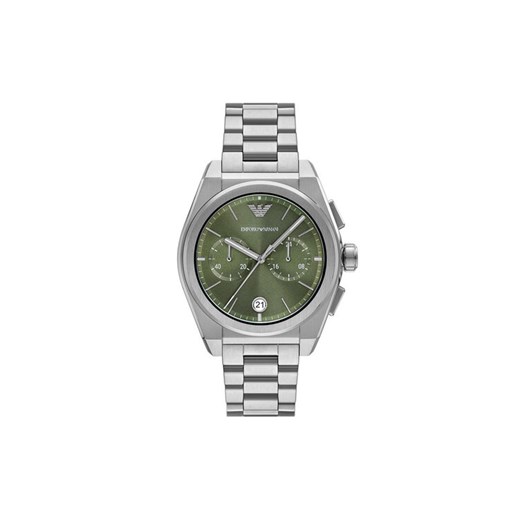 Zegarek Emporio Armani AR11640 Srebrny ze sklepu eobuwie.pl w kategorii Zegarki - zdjęcie 183970826
