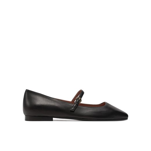 Baleriny Pollini SA11051C1LTI0000 Czarny ze sklepu eobuwie.pl w kategorii Balerinki - zdjęcie 183970937