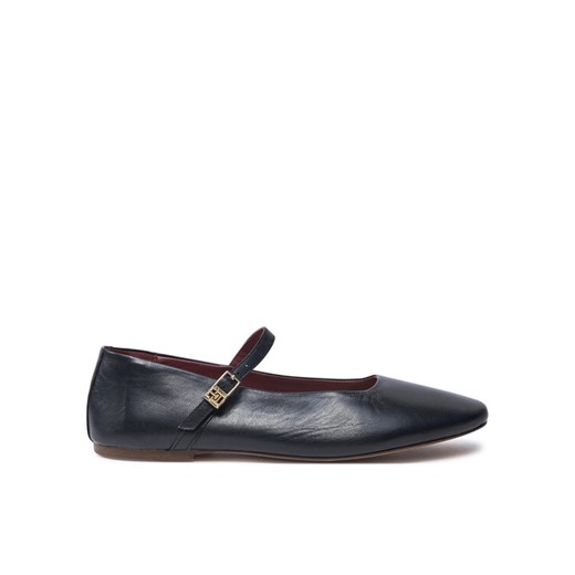 Baleriny Tommy Hilfiger Maryjane FW0FW08294 Czarny ze sklepu eobuwie.pl w kategorii Balerinki - zdjęcie 183970955