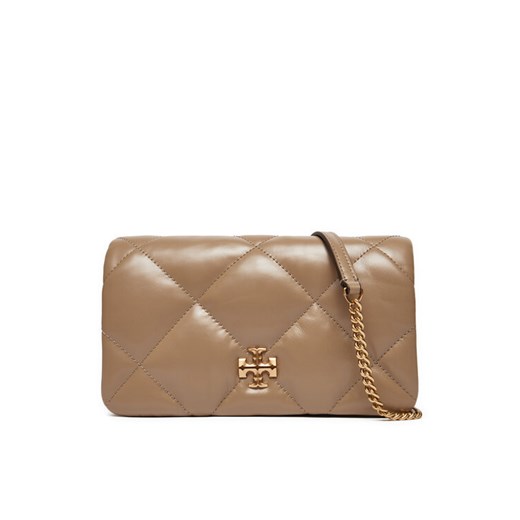 Torebka Tory Burch 158624 Brązowy ze sklepu eobuwie.pl w kategorii Kopertówki - zdjęcie 183970967