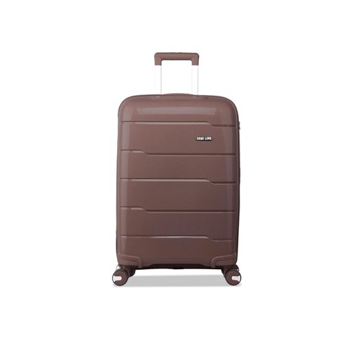 Walizka kabinowa Semi Line T5792-1 Brązowy Semi Line OS eobuwie.pl