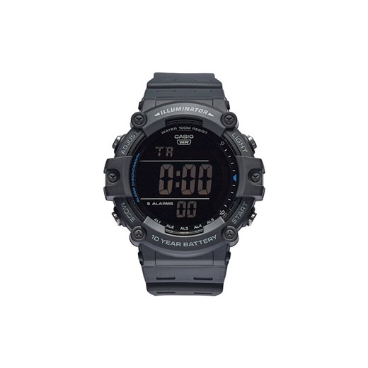 Zegarek Casio AE-1500WH-8BVEF Szary ze sklepu eobuwie.pl w kategorii Zegarki - zdjęcie 183971045