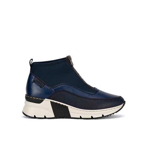 Sneakersy Rieker N6352-14 Niebieski ze sklepu eobuwie.pl w kategorii Buty sportowe damskie - zdjęcie 183971067