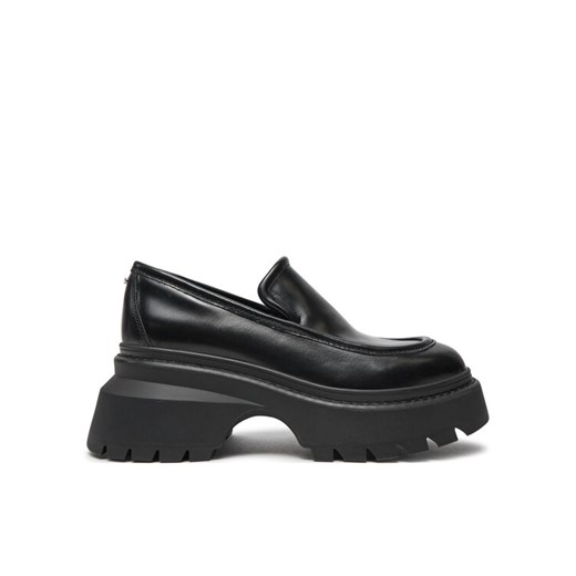 Loafersy MICHAEL Michael Kors 40F4SSFP8L Czarny ze sklepu eobuwie.pl w kategorii Lordsy damskie - zdjęcie 183971068