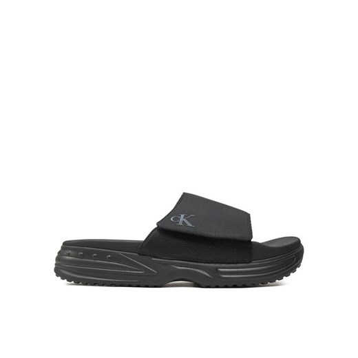 Klapki Calvin Klein Jeans Chunky Comf Slide YM0YM01017 Czarny ze sklepu eobuwie.pl w kategorii Klapki męskie - zdjęcie 183971107