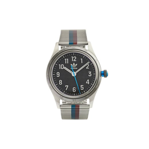 Zegarek adidas Originals Style Code Four AOSY22525 Srebrny ze sklepu eobuwie.pl w kategorii Zegarki - zdjęcie 183971135