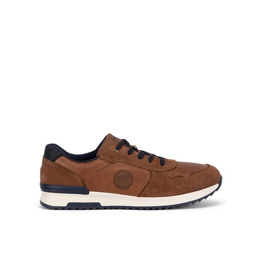 Sneakersy Rieker 16113-24 Brązowy ze sklepu eobuwie.pl w kategorii Buty sportowe męskie - zdjęcie 183971465