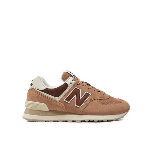 Sneakersy New Balance WL574DO2 Beżowy ze sklepu eobuwie.pl w kategorii Buty sportowe damskie - zdjęcie 183971509
