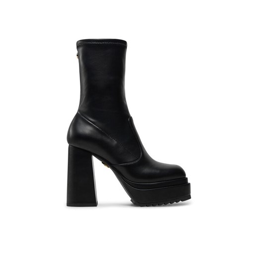 Botki Buffalo May W Sock 1220030 Czarny ze sklepu eobuwie.pl w kategorii Botki - zdjęcie 183971588