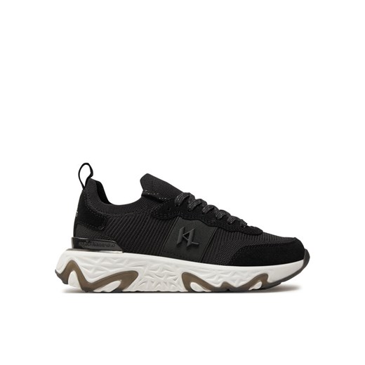 Sneakersy KARL LAGERFELD KL62440 Czarny ze sklepu eobuwie.pl w kategorii Buty sportowe damskie - zdjęcie 183971685