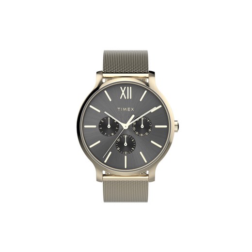 Zegarek Timex Transcend TW2W20000 Złoty ze sklepu eobuwie.pl w kategorii Zegarki - zdjęcie 183971735