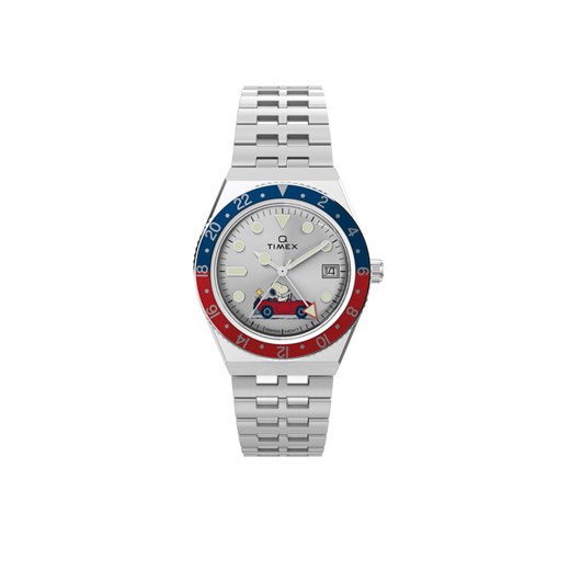 Zegarek Timex Timex x Peanuts® Q Timex® GMT TW2W83300 Kolorowy ze sklepu eobuwie.pl w kategorii Zegarki - zdjęcie 183971749