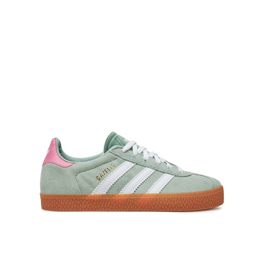 Sneakersy adidas Gazelle ID6555 Zielony ze sklepu eobuwie.pl w kategorii Buty sportowe dziecięce - zdjęcie 183971929