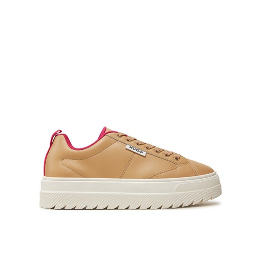 Sneakersy Hugo Lyssa Tenn 50520718 Beżowy 40 eobuwie.pl