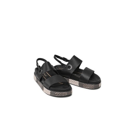 Sandały Wrangler Amaya WL21660A Czarny Wrangler 38 eobuwie.pl
