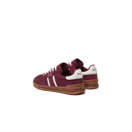 Sneakersy Polo Ralph Lauren 804950266003 Bordowy Polo Ralph Lauren 36 eobuwie.pl
