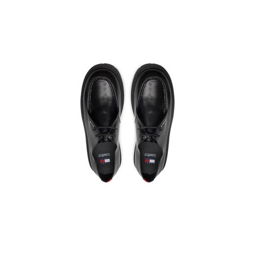 Półbuty Tommy Jeans Tjm Smart Derby Shoe EM0EM01418 Czarny Tommy Jeans 41 eobuwie.pl