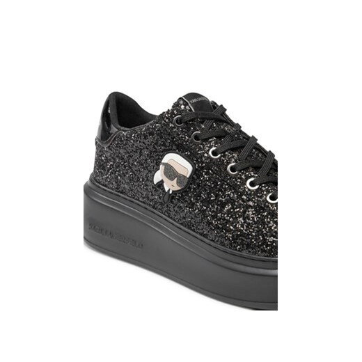 Sneakersy KARL LAGERFELD KL63531N Czarny Karl Lagerfeld 37 eobuwie.pl