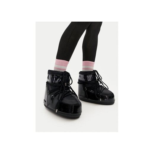 Śniegowce Moon Boot 80D1409350 Czarny Moon Boot 39_41 eobuwie.pl