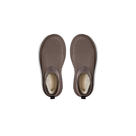 Śniegowce Ugg W Classic Mini Dipper 1168170 Szary 40 eobuwie.pl