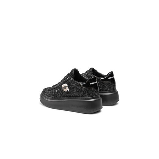 Sneakersy KARL LAGERFELD KL63531N Czarny Karl Lagerfeld 37 eobuwie.pl