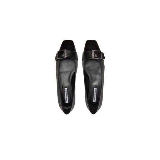 Baleriny KARL LAGERFELD Konnie KL40184 Czarny Karl Lagerfeld 39 eobuwie.pl